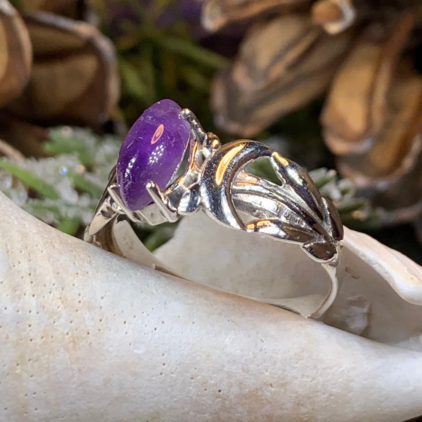 Solstice Triple Moon Ring