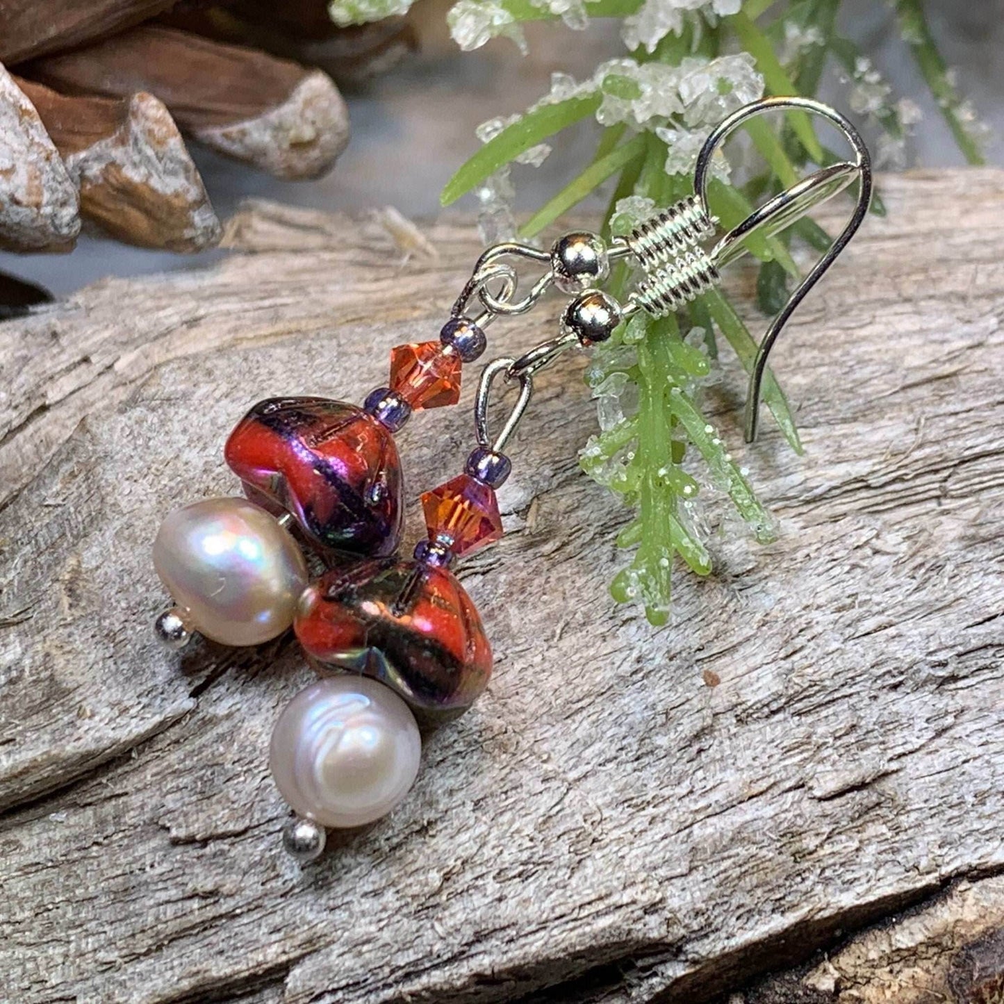 Sunlit Pearl Earrings - 