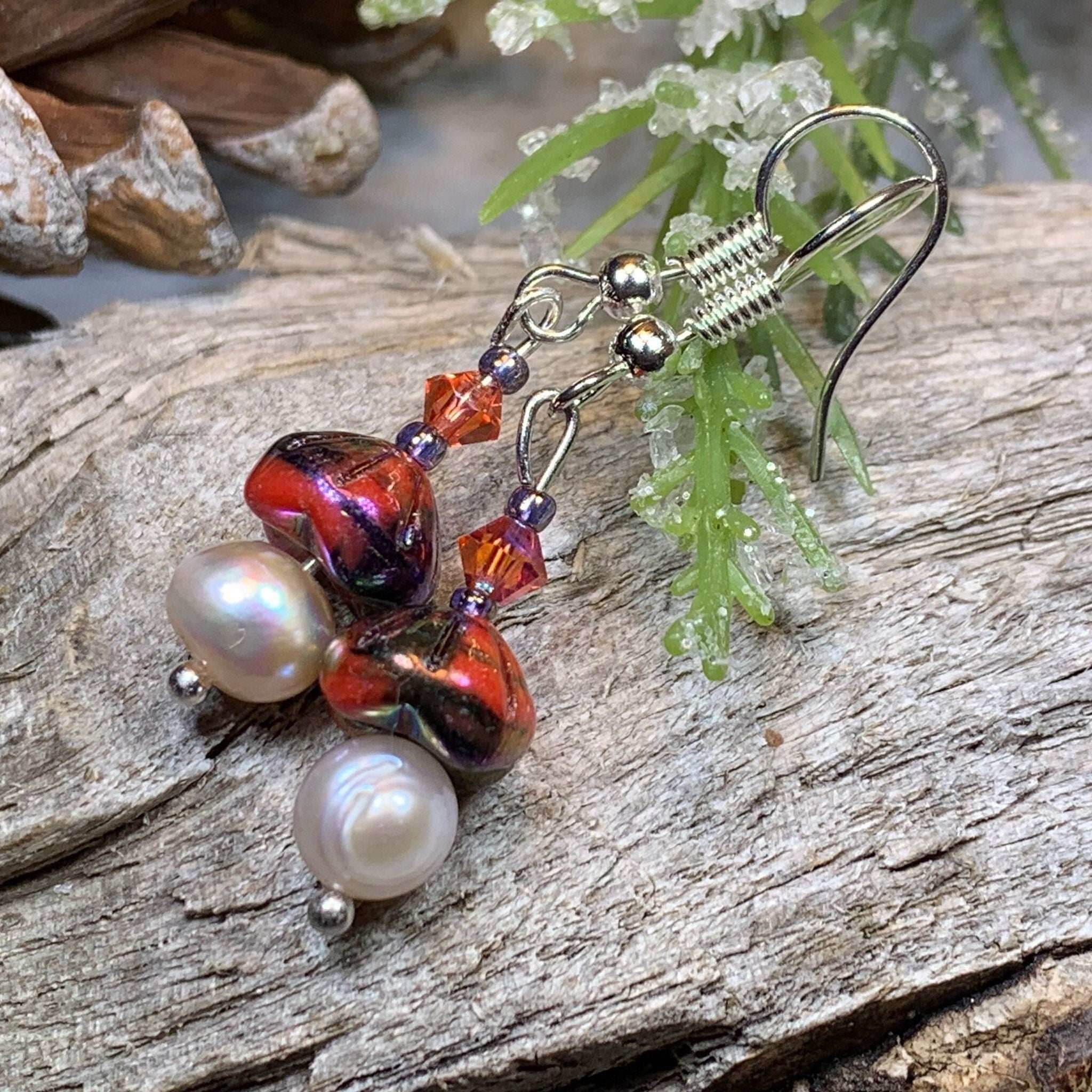 Sunlit Pearl Earrings - 