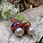 Sunlit Pearl Earrings - 