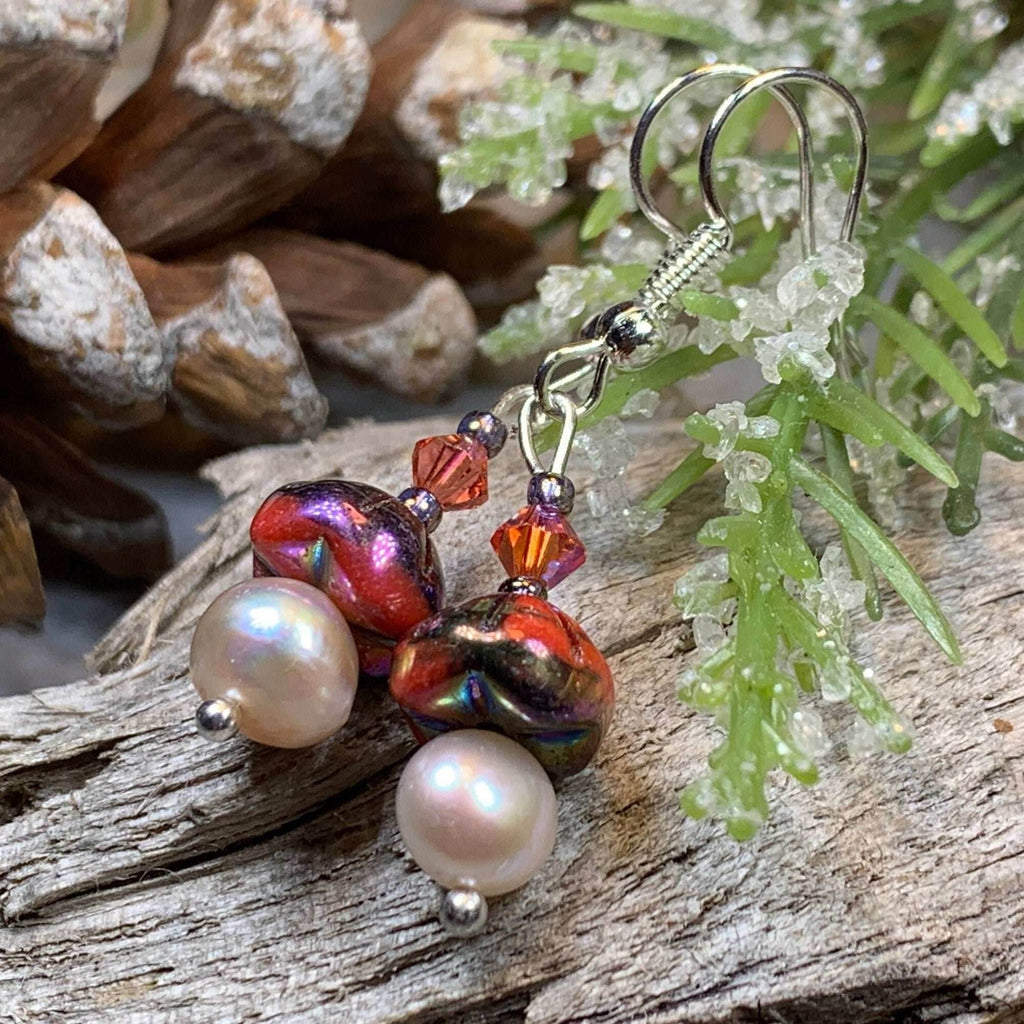 Sunlit Pearl Earrings - 