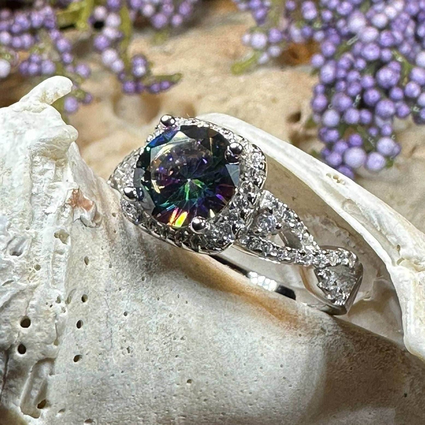 Adelyn Celtic Engagement Ring - 5