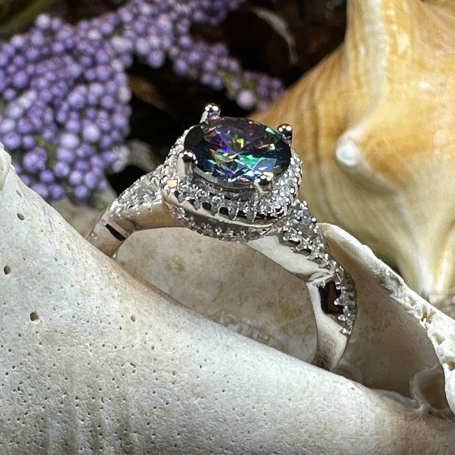 Adelyn Celtic Engagement Ring - 5