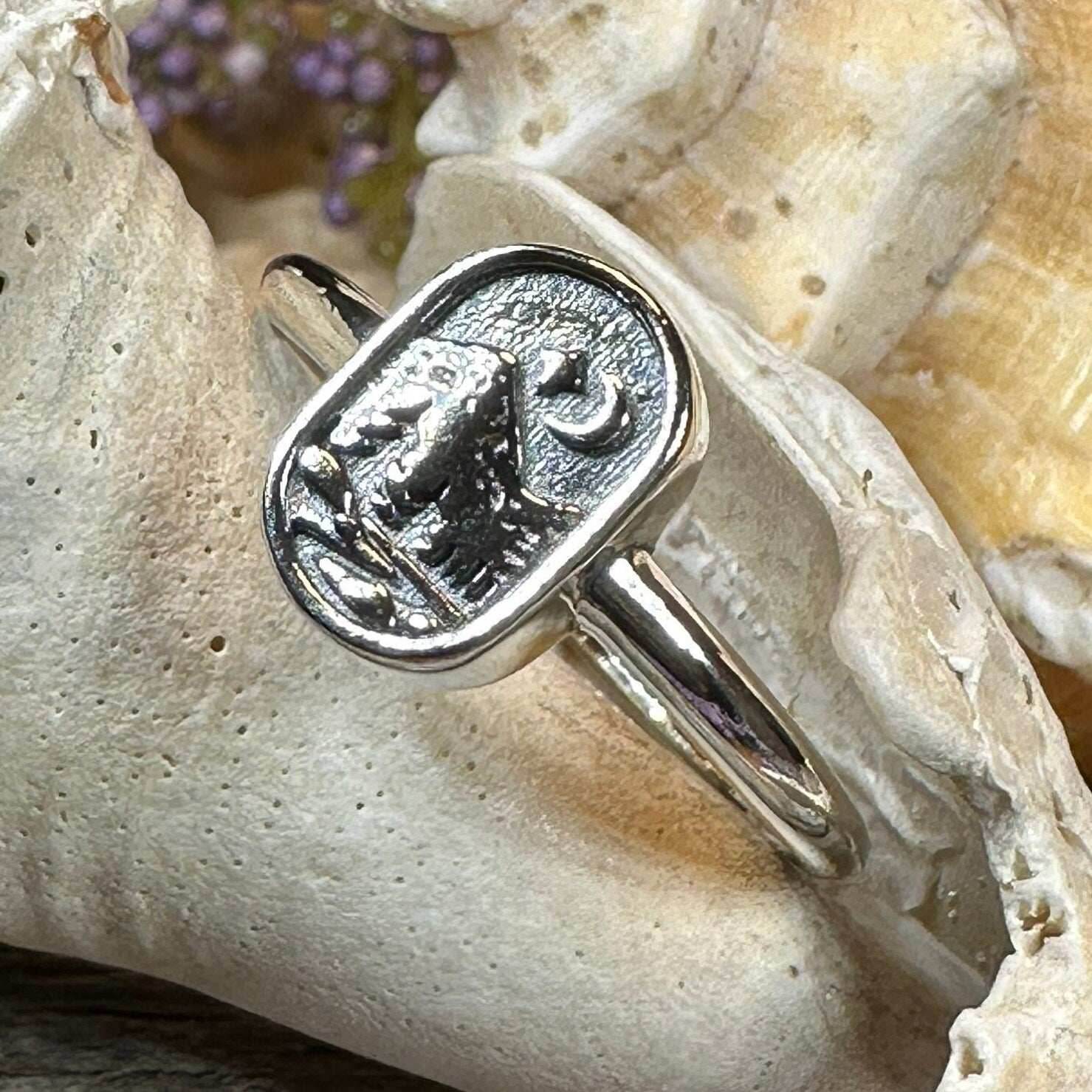 Minimalist Highland Mountain Ring - 5