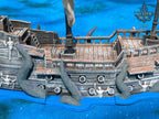 Ghost Pirate Ship 3D Printed Dice Tower - Mythic Roll Collection by Unchained Games | Dice Tray | D20 Dice Vault - Set sail into the unknown! - Black / Yes- Include Random Dice Set