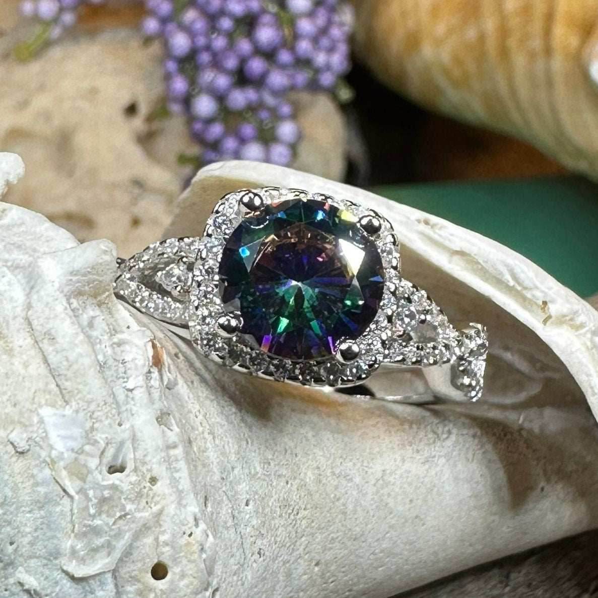 Adelyn Celtic Engagement Ring - 5