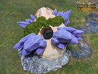 Warlock's Skull Demon Slayer 3D Printed Dice Tower-Fate's End Collection - Tabletop RPG Gaming Fantasy Cosplay - Conjure Epic Rolls! - Black / Yes- Include Random Dice Set