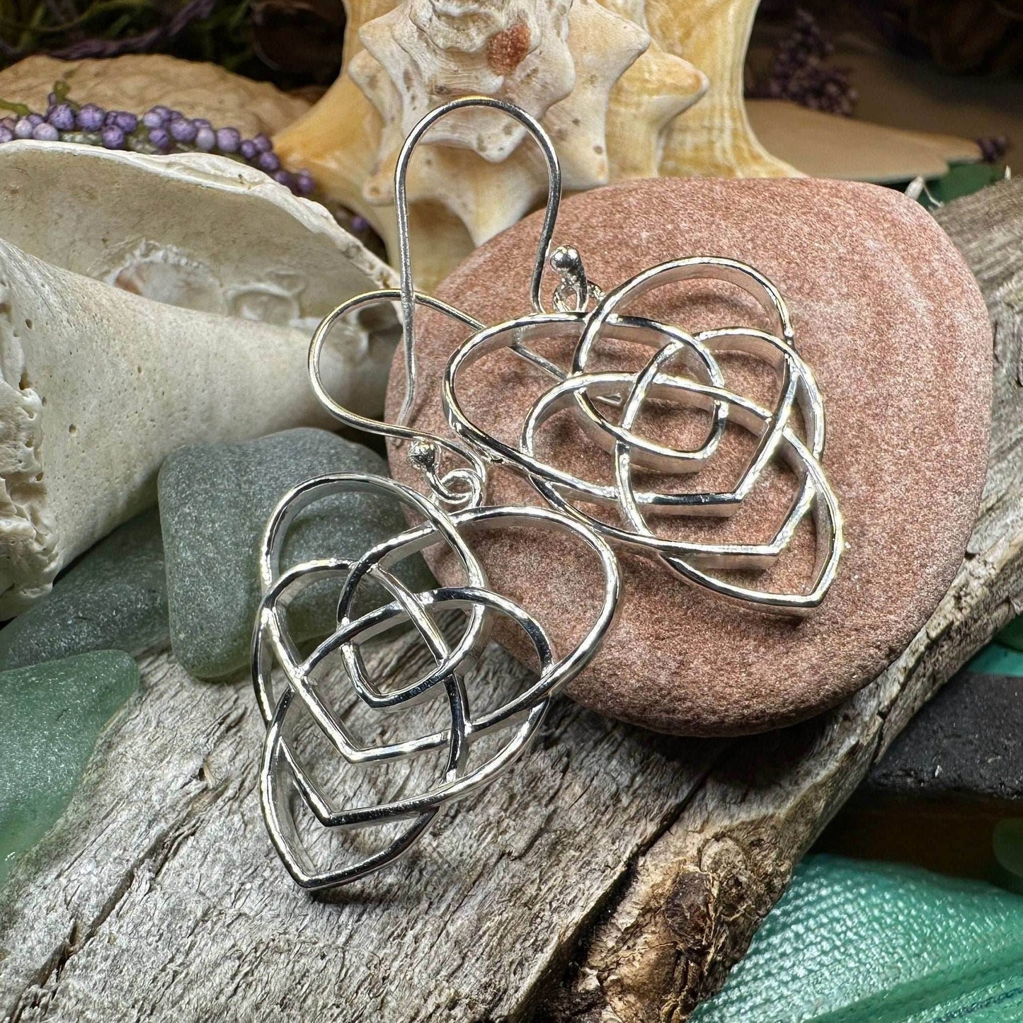 Eislyn Mother's Knot Earrings - 