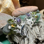Cairn Elegant Thistle Earrings - 