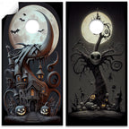 Nightmare Before Christmas - Cornhole Board Wrap - Set of 2