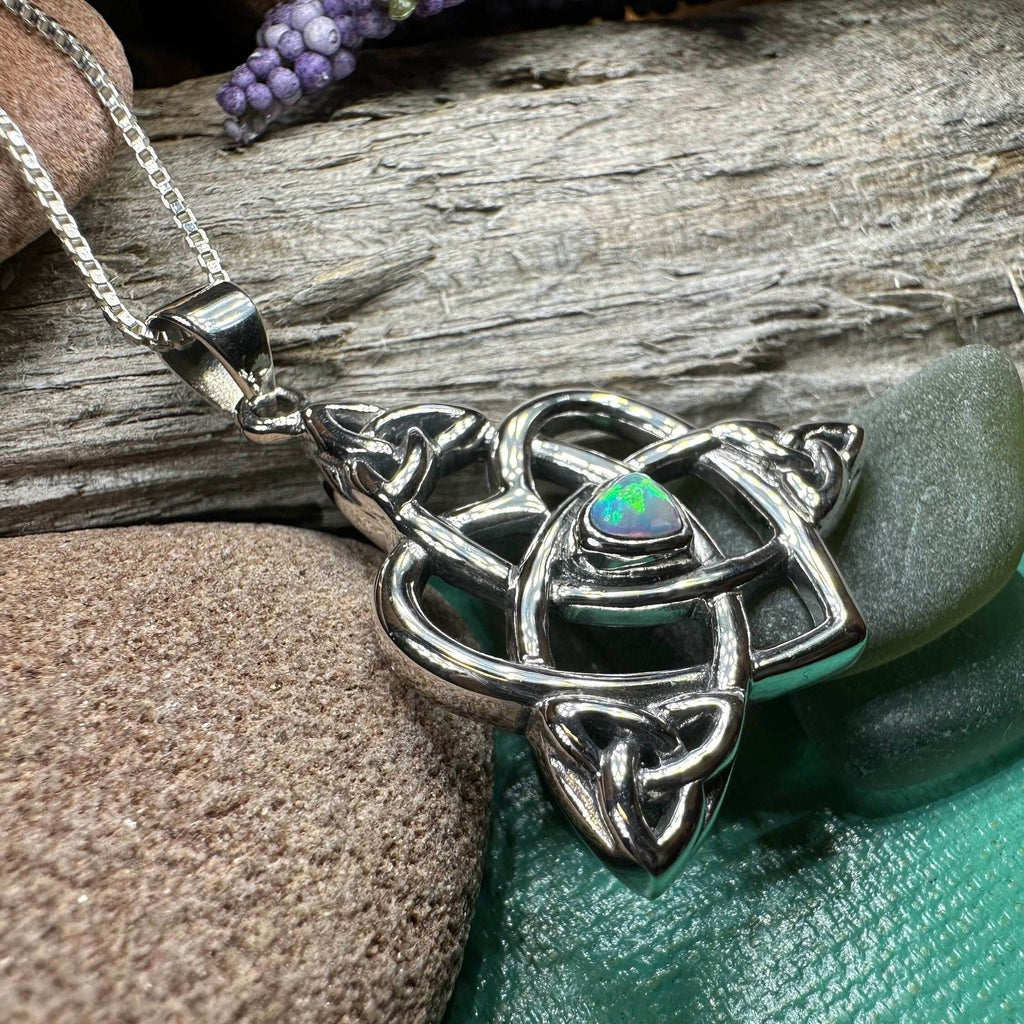 Imogen Mother's Knot Necklace - 18 / Amethyst