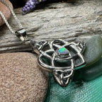 Imogen Mother's Knot Necklace - 18 / Amethyst