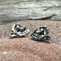 Petite Double Thistle Earrings - 