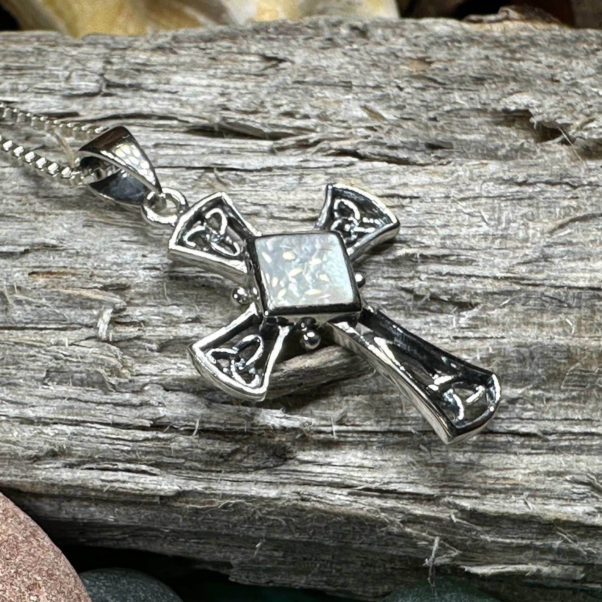 Divinity Celtic Cross Necklace - 18