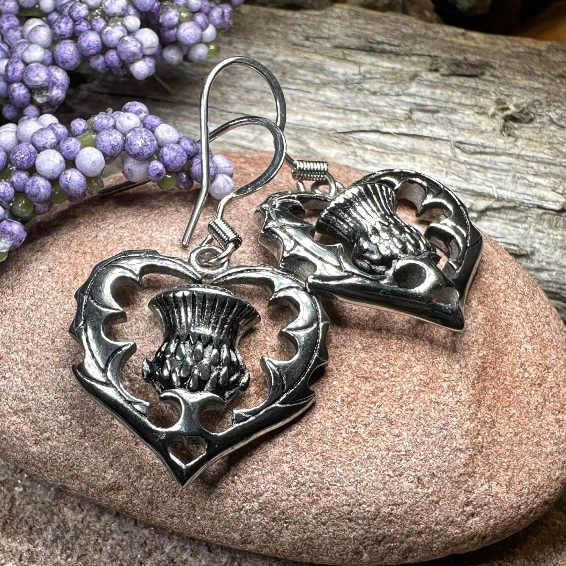 Drina Thistle Earrings - 