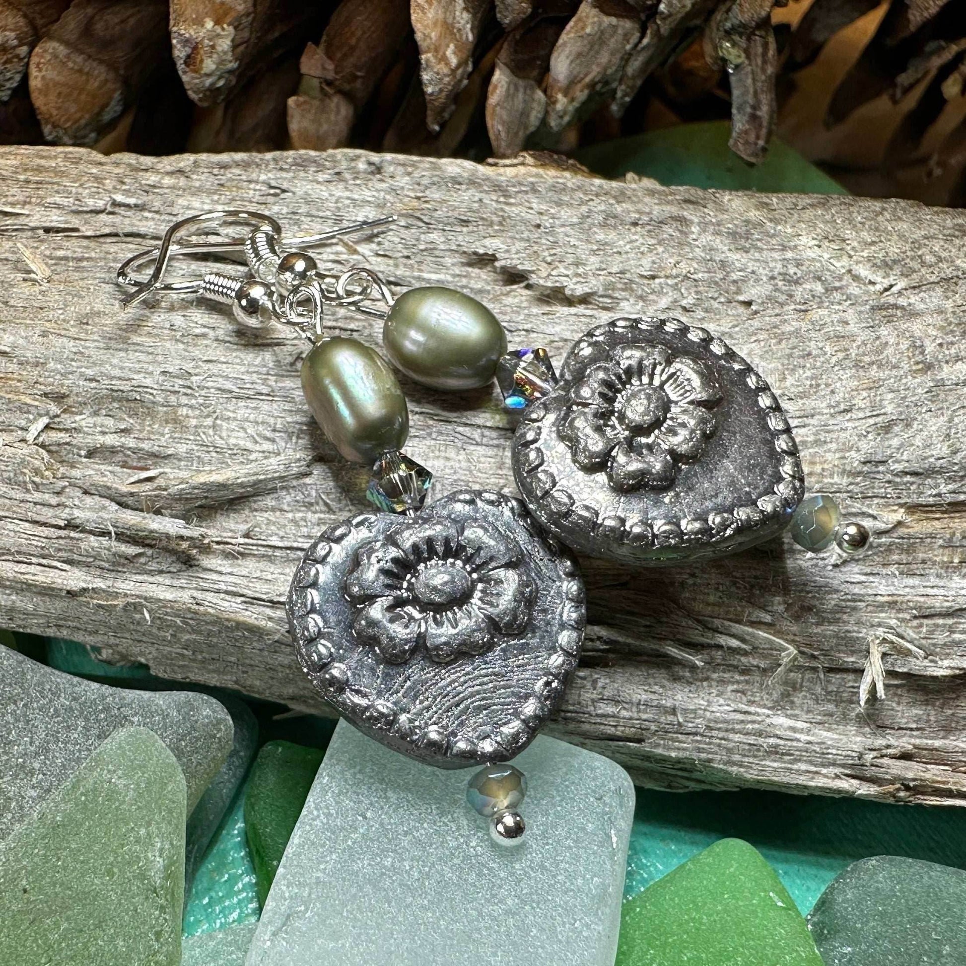 Victorian Pearl Earrings - 