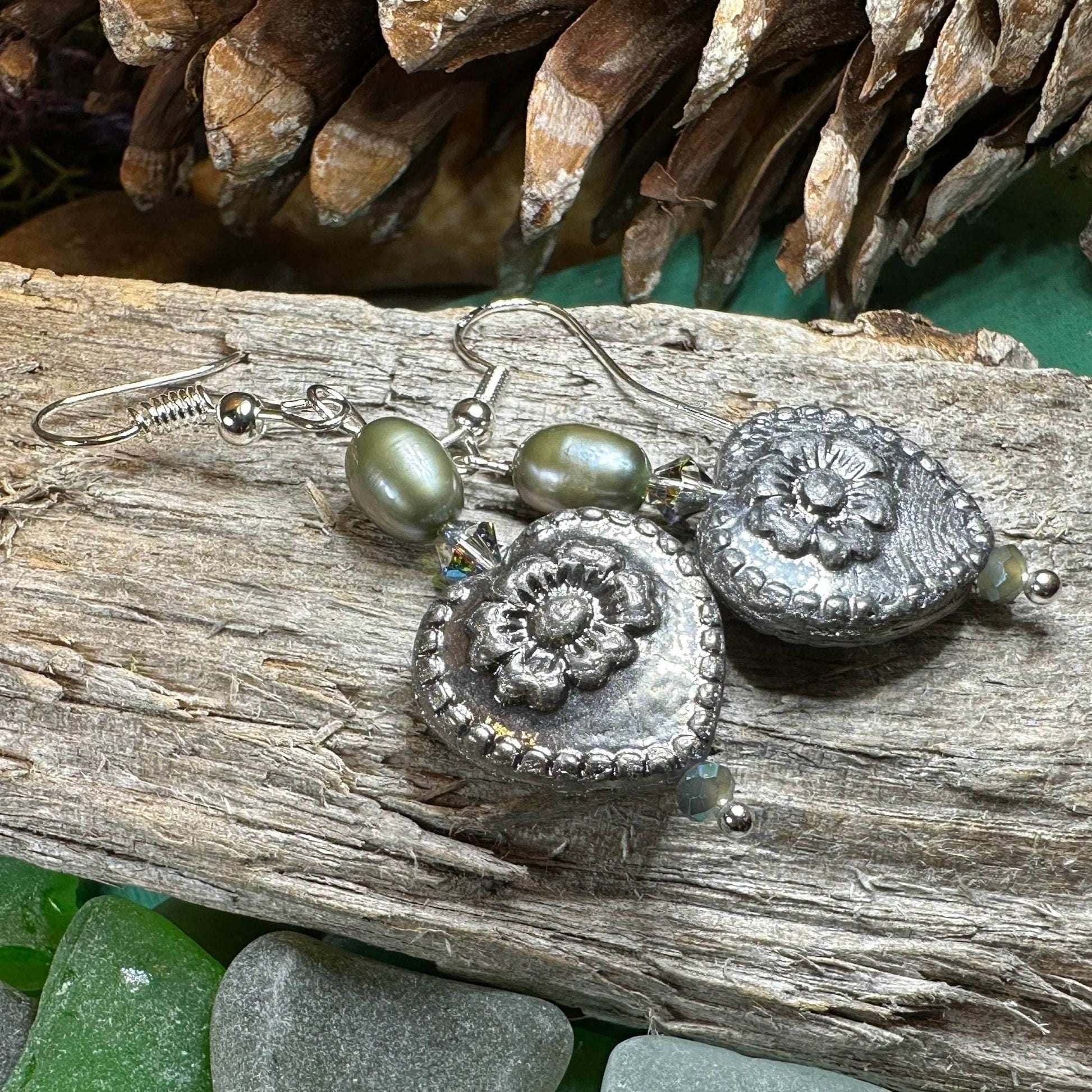 Victorian Pearl Earrings - 