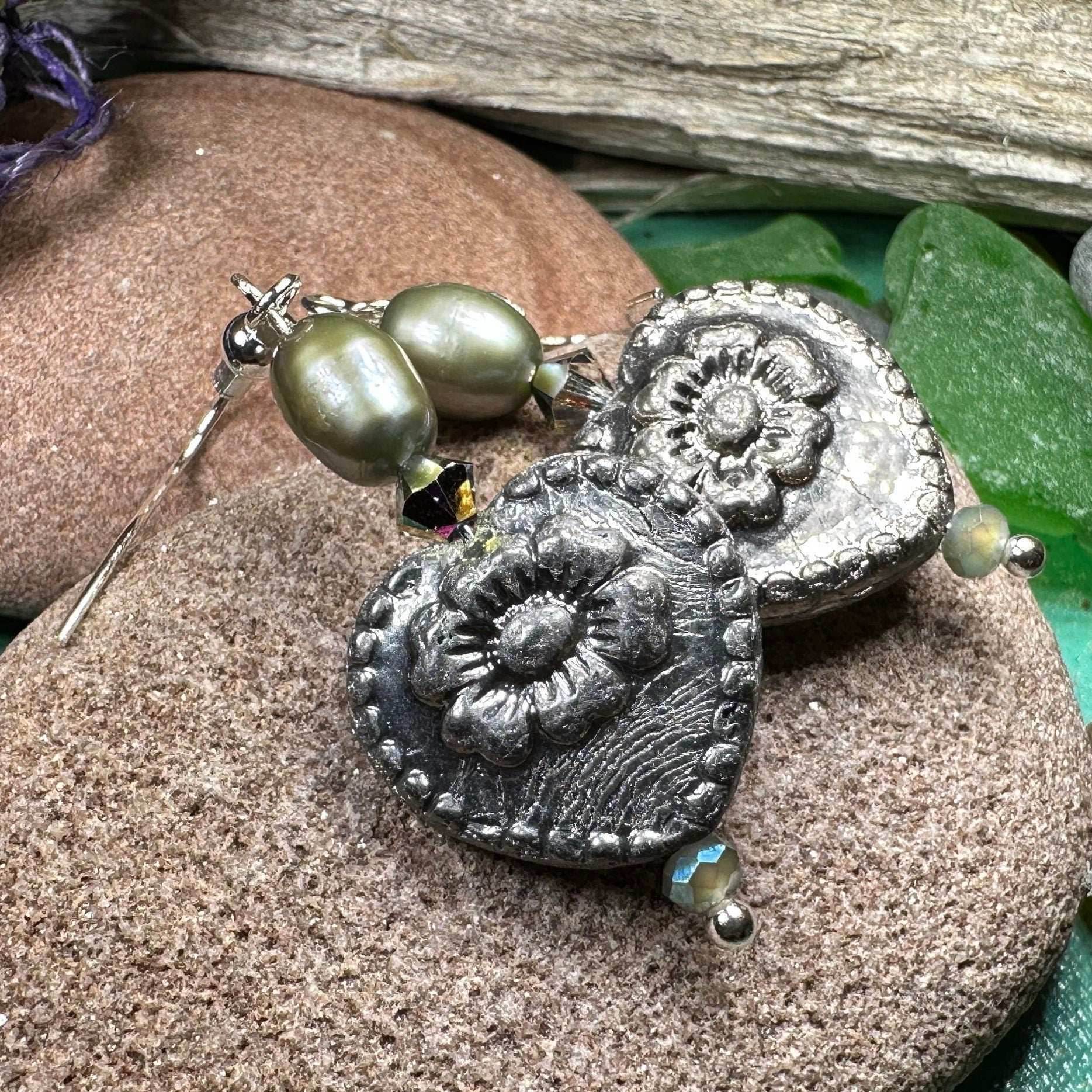 Victorian Pearl Earrings - 