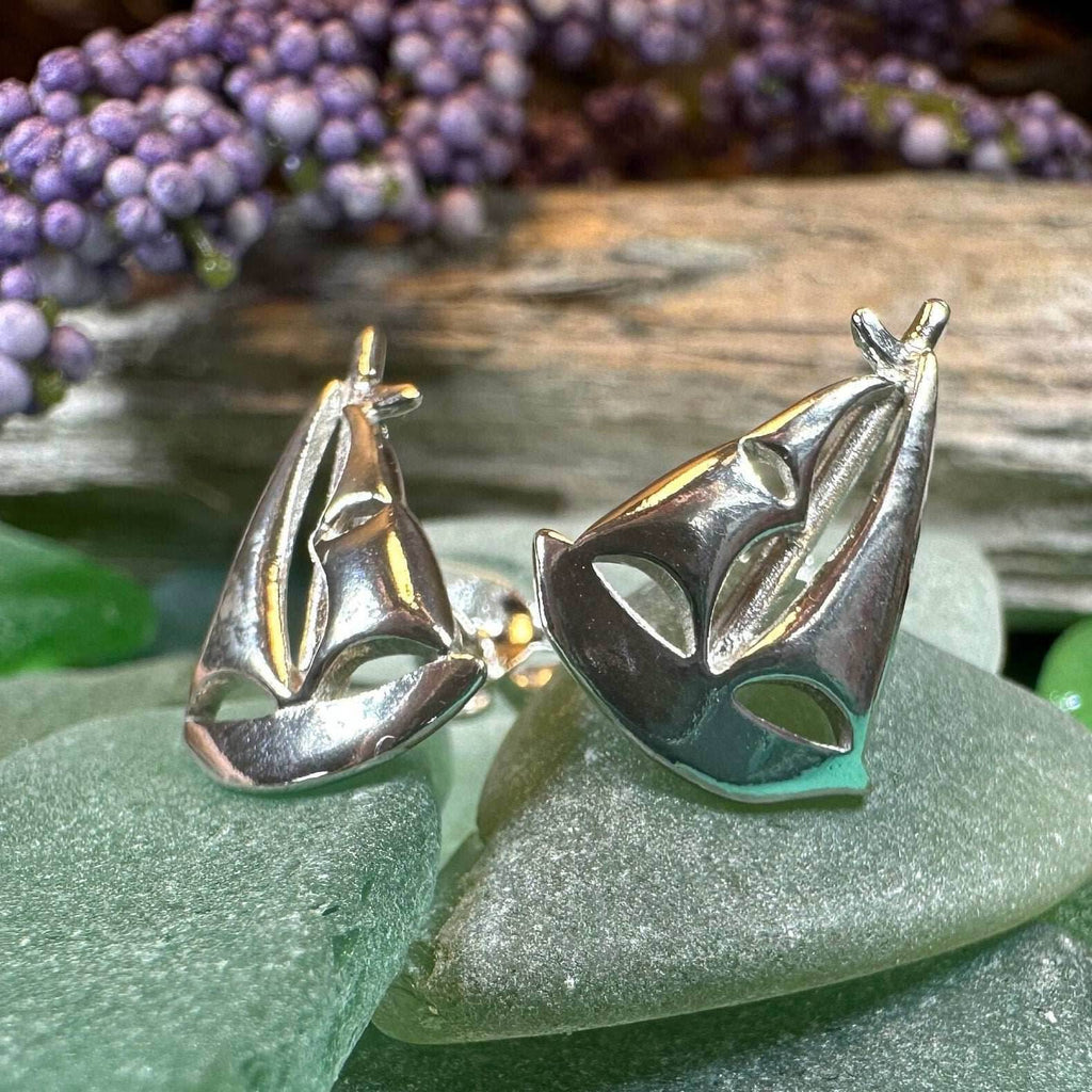 Summerlea Sailboat Post Earrings - 