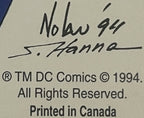 Vintage 1990s Batman vs Batman DC Comics Postcard 🦇 | Graham Nolan Art
