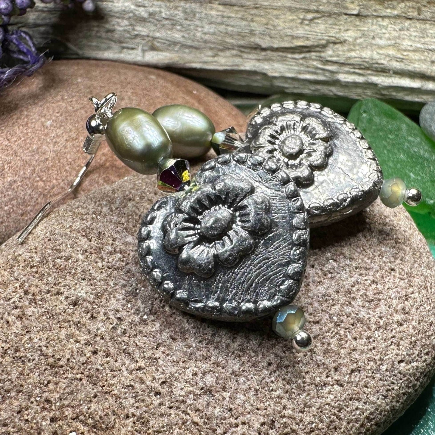 Victorian Pearl Earrings - 