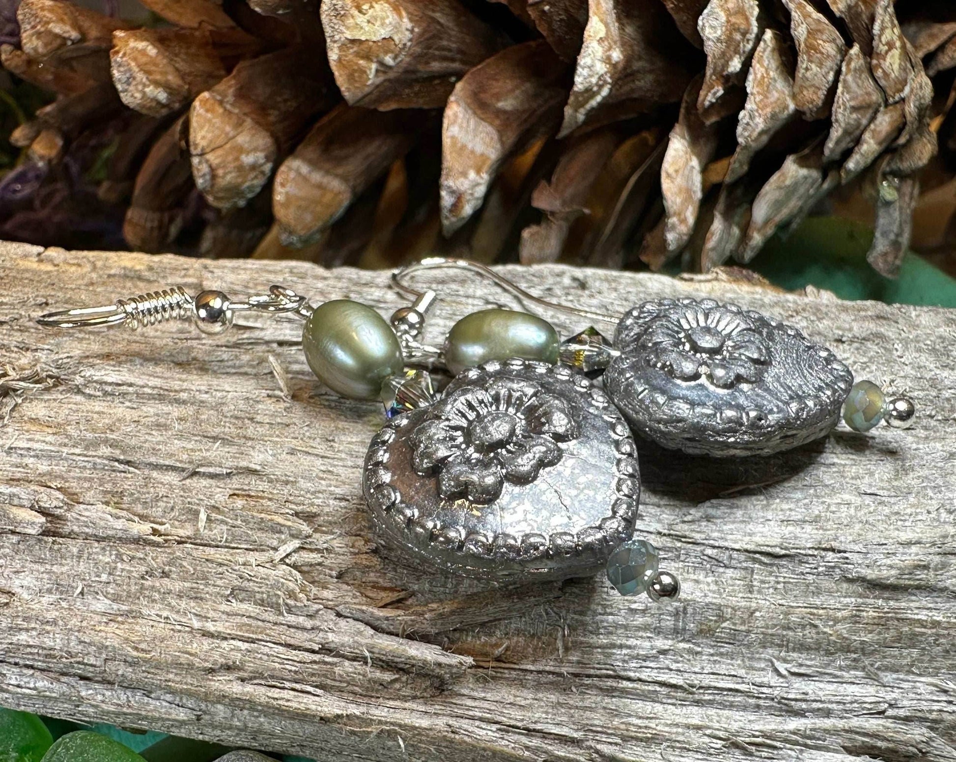 Victorian Pearl Earrings - 