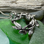 Mistletoe Wreath Necklace