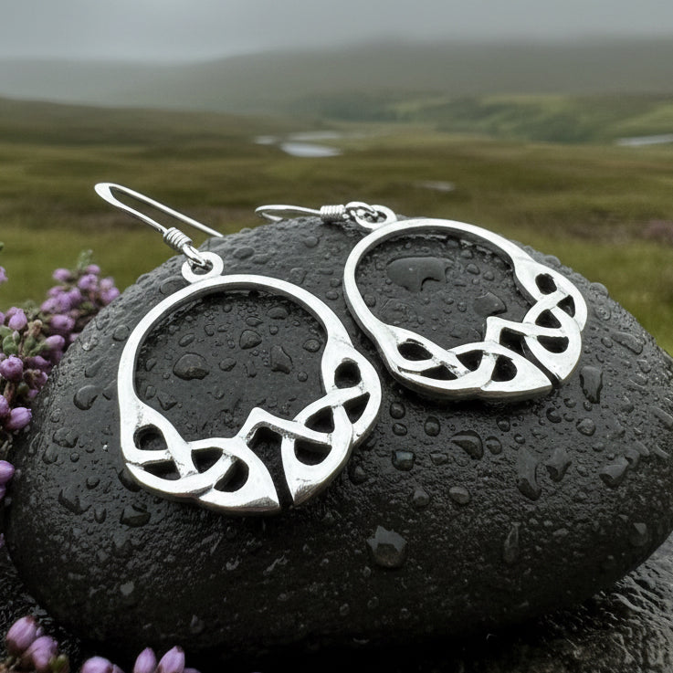Andria Celtic Knot Earrings