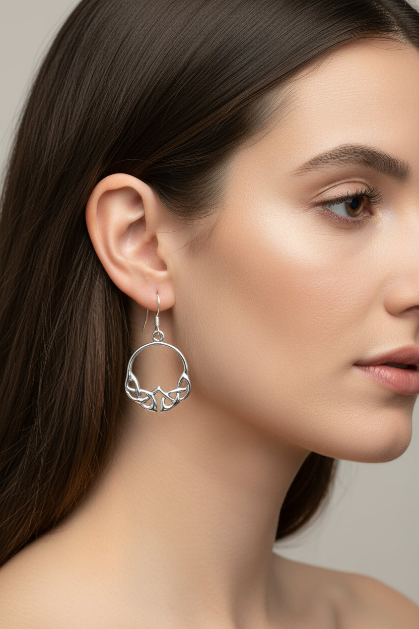 Andria Celtic Knot Earrings