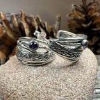 Raela Celtic Hoop Earrings - 