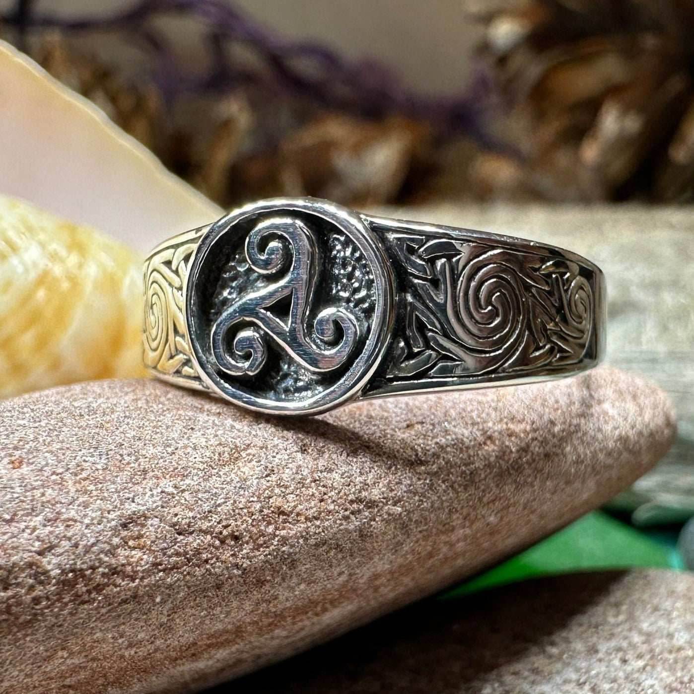Reeve Triple Spiral Ring - 5