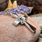 Cafell Celtic Cross Necklace - 18