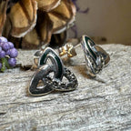 Chana Trinity Knot Post Earrings - 