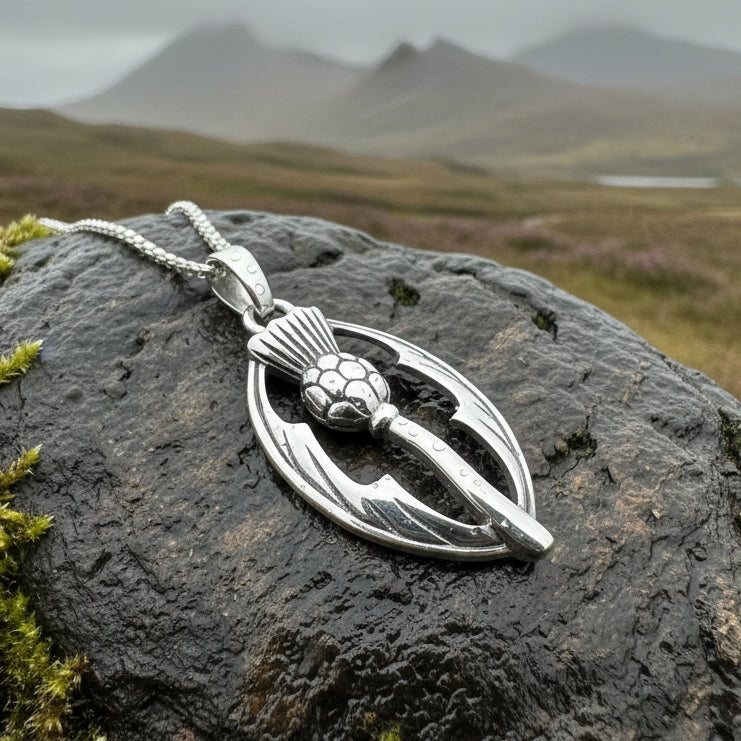 Tannith Thistle Necklace