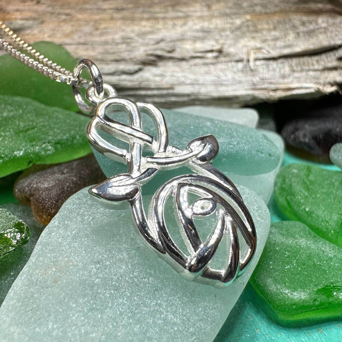 Cienna Mackintosh Rose Necklace - 18