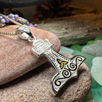 Old Norse Thor's Hammer Necklace - 18