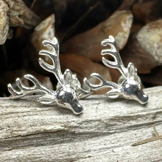 Stag Stud Earrings - 