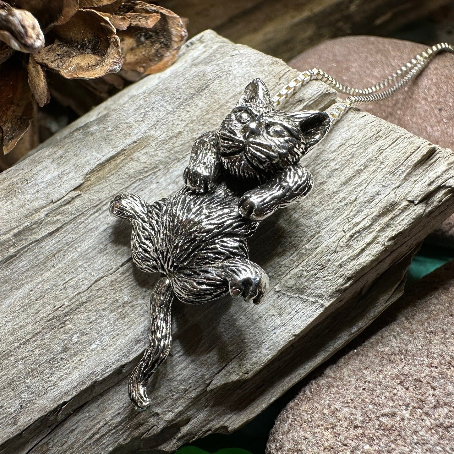 Frisky Cat Necklace