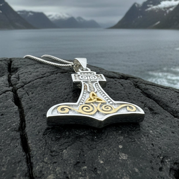 Old Norse Thor's Hammer Necklace