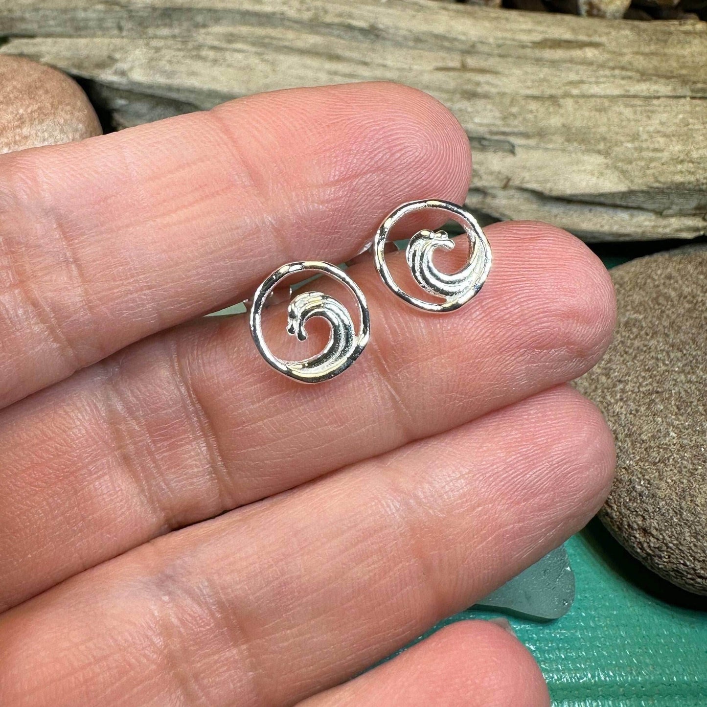 Pacific Wave Earrings - 