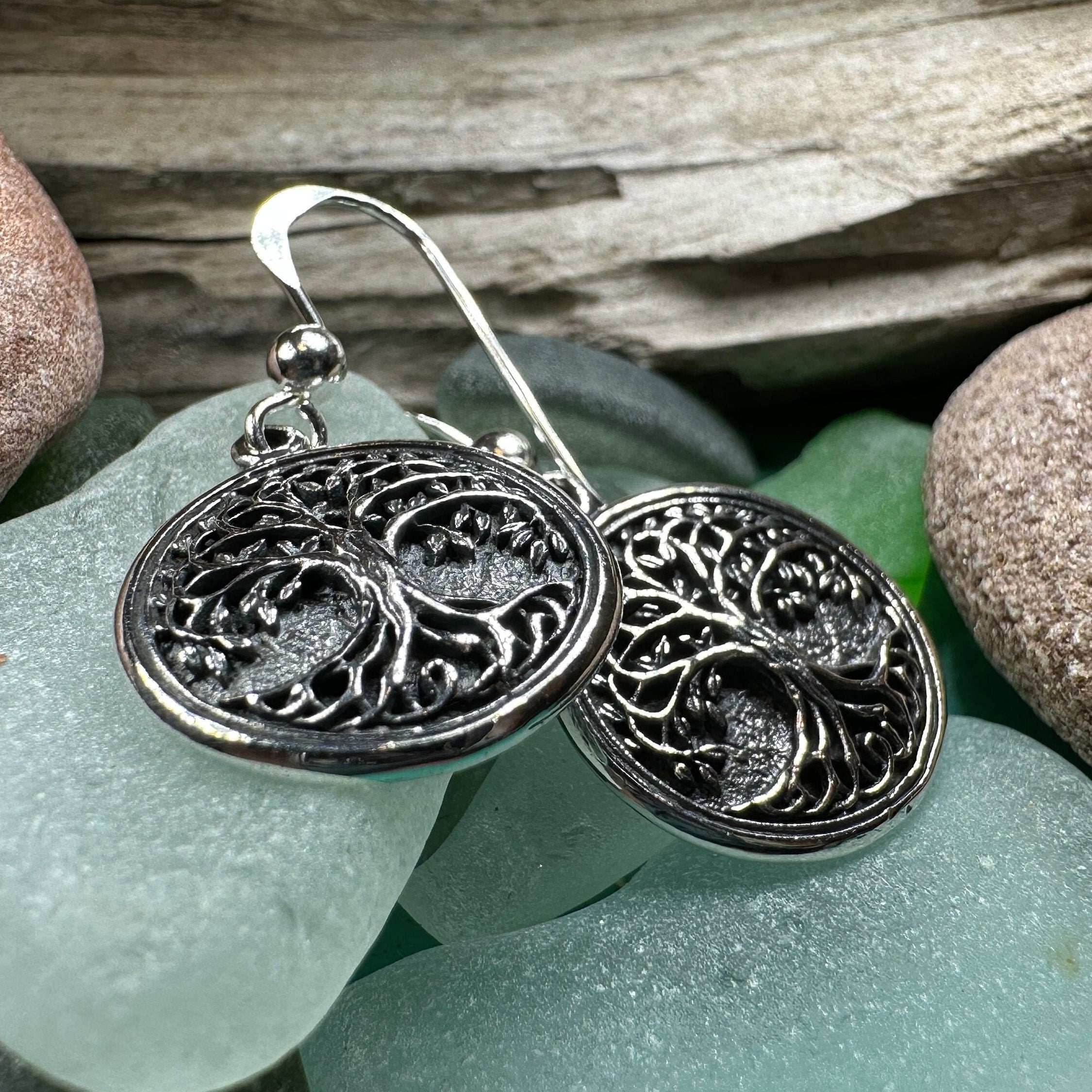 Brielle Tree of Life Earrings - 