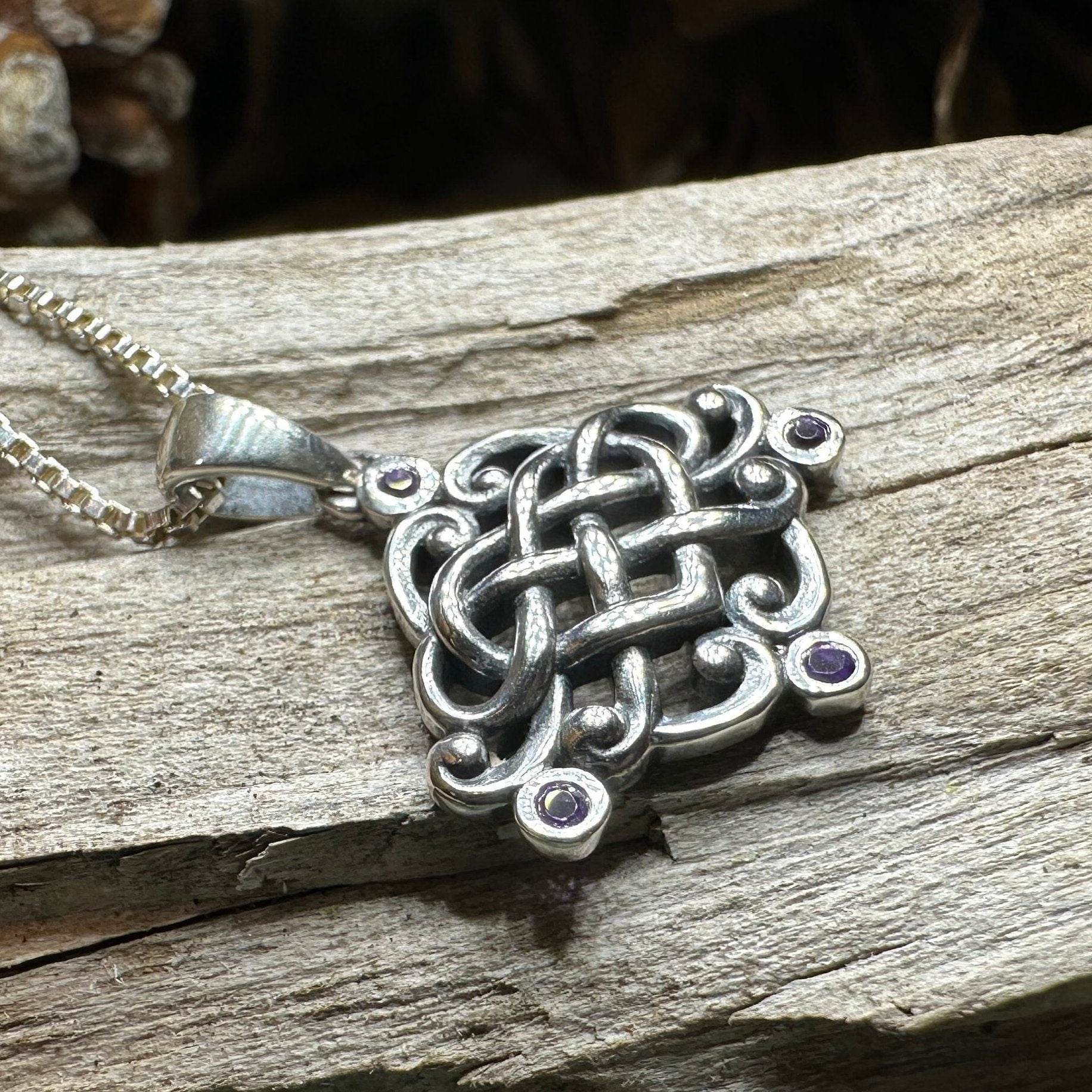 Kaylin Celtic Knot Necklace - 