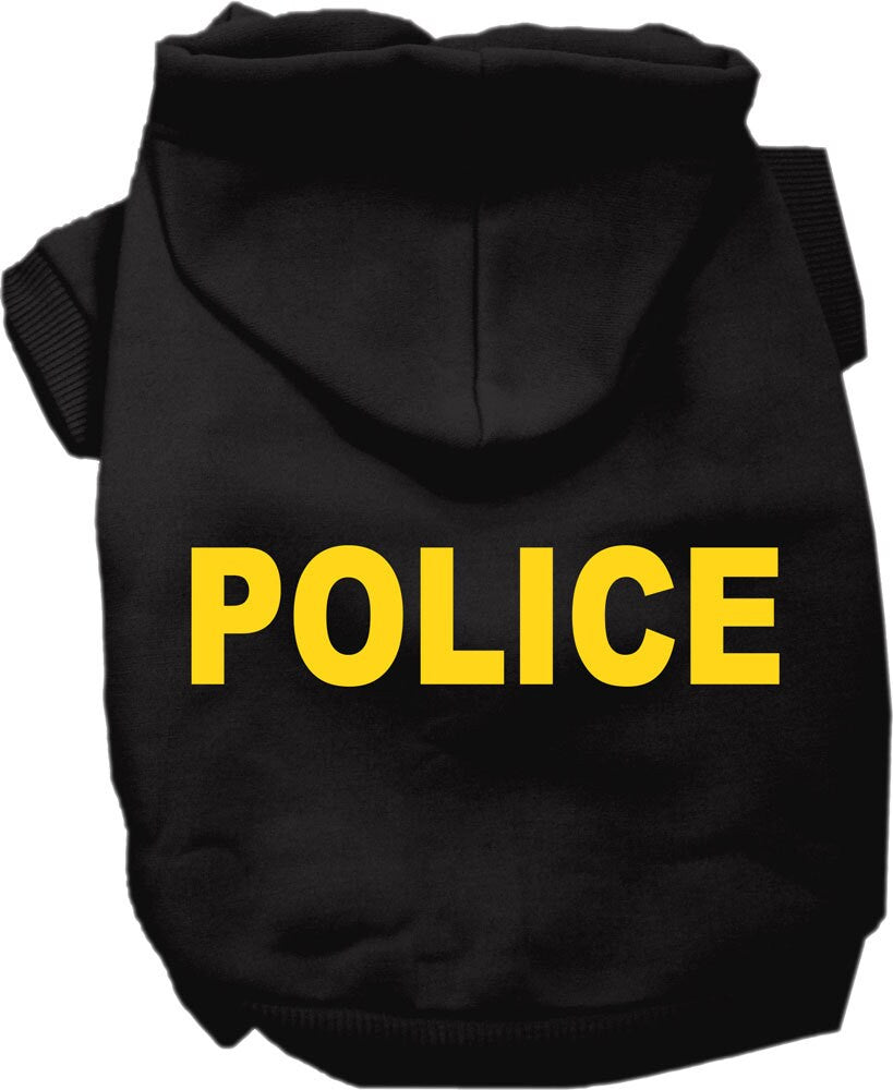 Halloween Pet Hoodie "Police Costume"