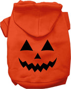 Halloween Pet Hoodie "His Pumpkin Face Costume"