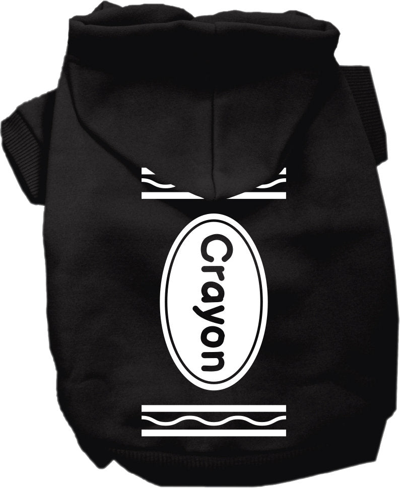 Halloween Pet Hoodie "Crayon Costume"