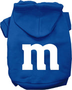 Halloween Costume Pet Hoodie "The M Costume"