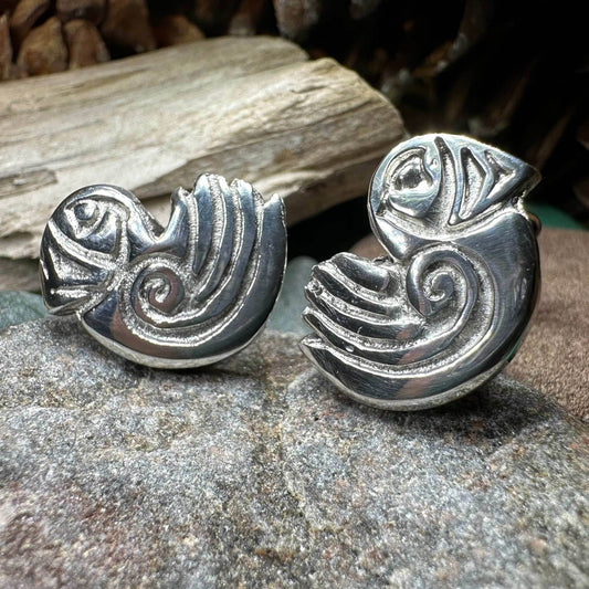 Celtic Puffin Cuff Links - 