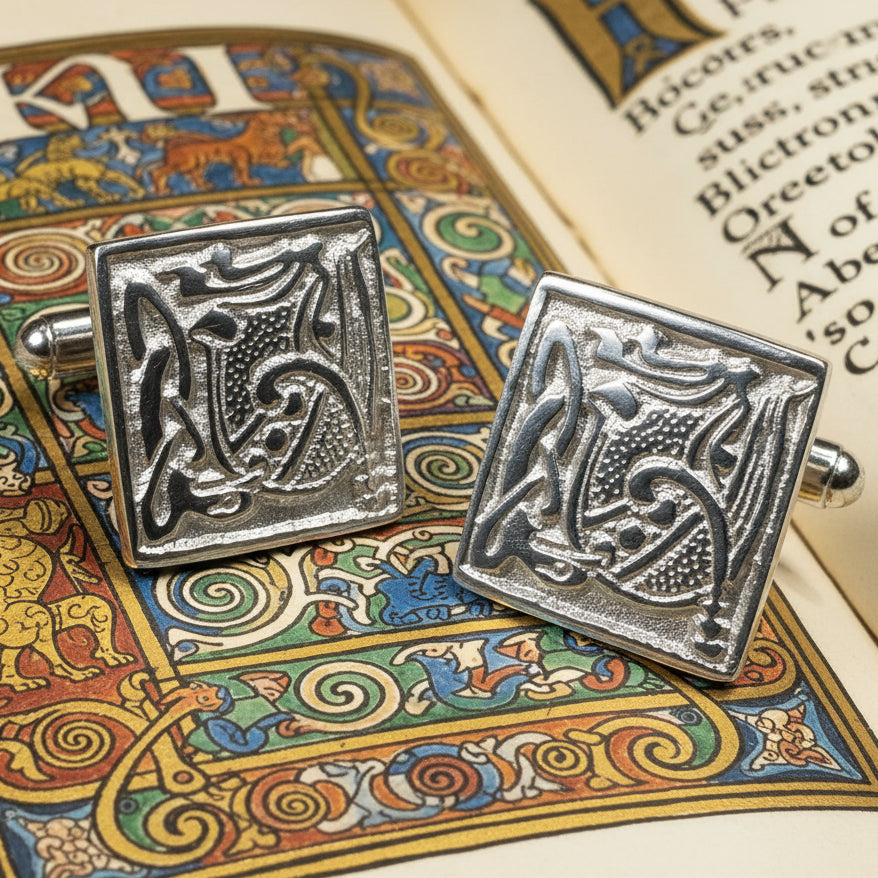 Celtic Motif Cuff Links