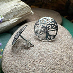 Muirenn Tree of Life Stud Earrings - 
