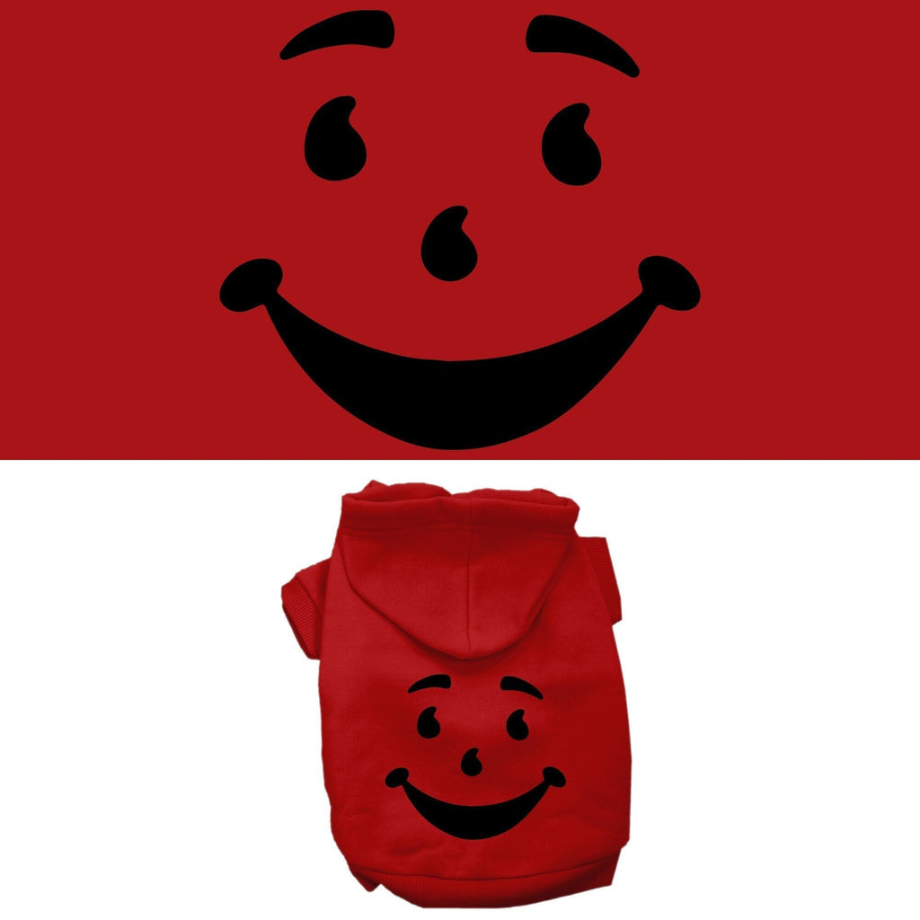 Halloween Pet Hoodie "Happy Drink Man Costume"